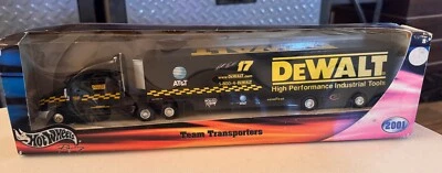 Hot Wheels NASCAR TEAM TRANSPORTERS #17 2001 Dewalt Racing nuevo raro Foto 1 de 4