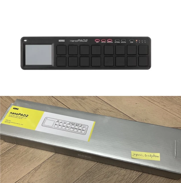 Korg Nanopad2 Black USB Drum Pad Midi Controller