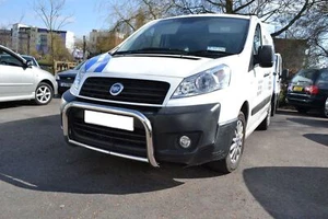 Bull Bar A Bar To Fit Fiat Scudo 2007 - 2016 Stainless Steel Front Accessories - Picture 1 of 4