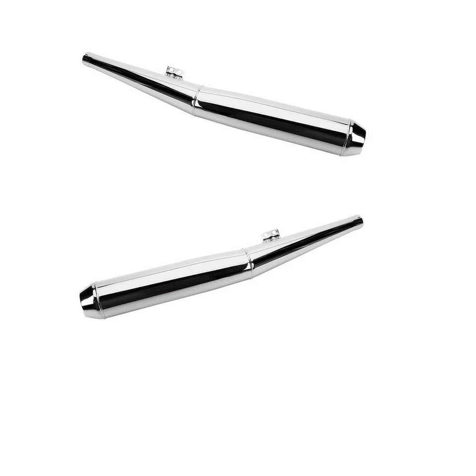 Set di scarichi acciaio cromato OEM  per BMW R60/6 R75/6 R90/6 R90s R60/7 R75/5 Foto 1 de 3