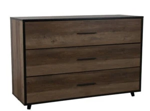 Marlow Industrial Chest of 3 drawers lowboy W110 x D40 x H82cm - Picture 1 of 1