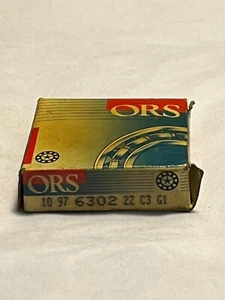 ORS BEARING 6302-2Z-C3-G1 / 63022ZC3G1 NEW - Picture 1 of 1