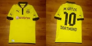 Puma BORUSSIA DORTMUND #10 M. GÖTZE 2012-2013 Fussballtrikot Trikot GRÖSSE: S - Bild 1 von 7