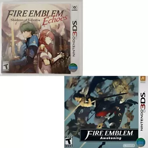 Fire Emblem Echoes: Shadows of Valentia + Awakening Nintendo 3DS New Game Bundle - Picture 1 of 5