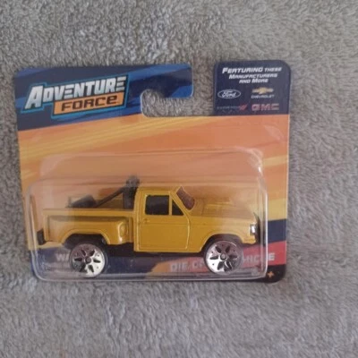 Maisto American Force 1:64 литой Walmart золото 1977 Ford F-150 пикап - Изображение 1 из 2