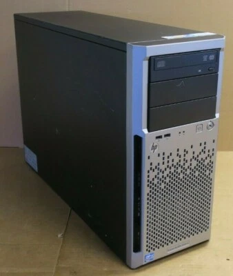 HP Proliant ML350e Gen8 v2 4-Core E5-2407v2 2.4Ghz 32GB Ram 4x 3.5" Tower Server - Image 1 of 4