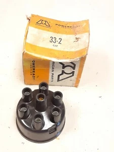 V6 Poweready American Parts 33-2 DISTRIBUTOR CAP NEW in Box. packaging is rough - Picture 1 of 1