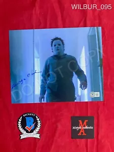 George Wilbur autographed signed 8x10 photo Michael Myers Halloween Beckett COA - Picture 1 of 1