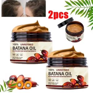 2PCS Pure Batana Oil Conditioner Hair Growth Thicker Fuller Hair Anti Hair Loss - Bild 1 von 12