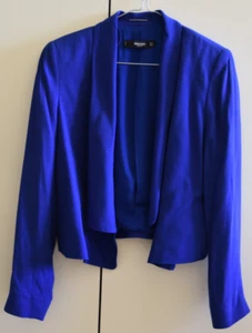 Mango Royal Blue Jacket Size M - Picture 1 of 3