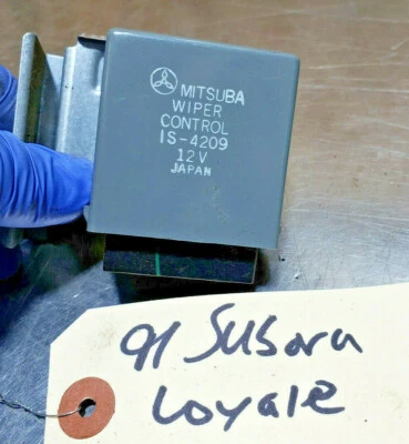 85-94 SUBARU LOYALE GL DL МОДУЛЬ УПРАВЛЕНИЯ СТЕКЛООЧИСТИТЕЛЕМ ОТ ОРИГИНАЛЬНОГО ПРОИЗВОДИТЕЛЯ Б/У ДЕТАЛИ - Изображение 1 из 2