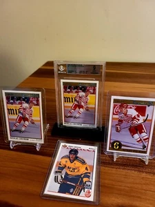 NICKLAS LIDSTROM RC (LOT 4) BGS 9 OPC PREMIER #117 ROOKIE DETROIT RED WINGS 1991 - Picture 1 of 5
