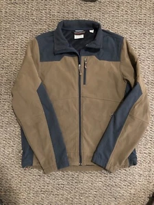 Black Diamond Double Diamond Jacket Mens L Soft Shell Brown/Blue Fleece Lining - Picture 1 of 3