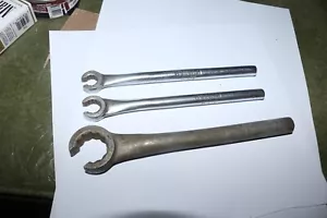 Vintage Blue Point flare nut line wrench 12 point lot of 3 RX-12 RX-14 RX-26 - Picture 1 of 4