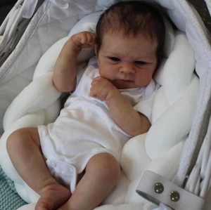 Bambola realistica Anano in silicone 17 pollici reborn baby dolls che sembrano reali - Foto 1 di 12