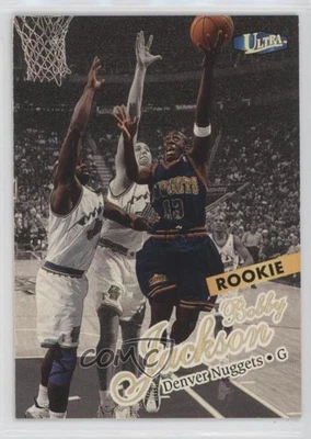 1997-98 Fleer Ultra Rookie Gold Medallion Bobby Jackson #189G Rookie RC - Image 1 of 2