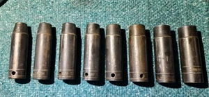 Snap On 8 pc SIMM Set 1/2" Drive 10mm-17mm Deep Impact Sockets SIMM100-SIMM170 - Picture 1 of 13