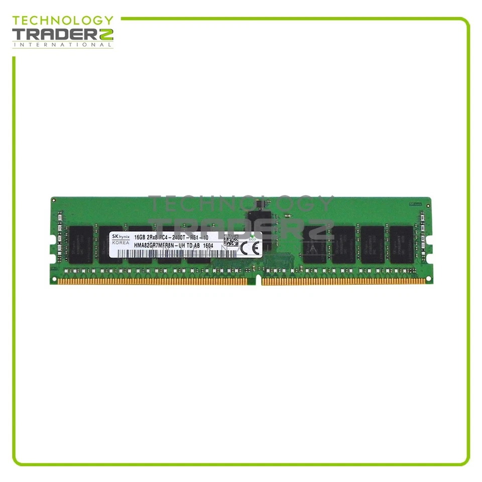 Memoria de doble rango HMA82GR7MFR8N-UH Hynix 16 GB PC4-19200 DDR4-2400 MHz ECC REG Foto 1 de 1