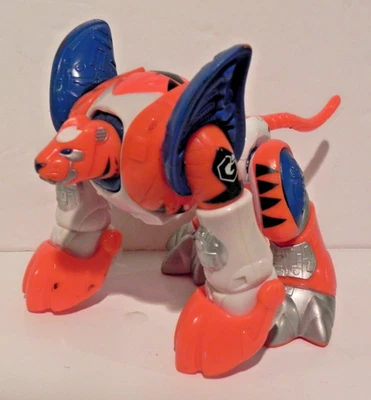 Playskool ~ GO-BOTS TIGERTRON TRANSFORMER Hasbro Takara 2001 - Free Shipping! - Image 1 of 4