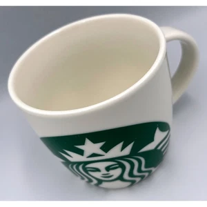 Starbucks Siren Logo Mug 2017 14 oz Large Green Graphic White Ceramic - Bild 1 von 5