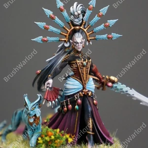 Yvraine Xenos Armies Craftworlos GW Warhammer 40K Presale ProPainted Miniatures - Picture 1 of 24