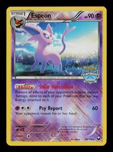 Pokemon Card Espeon 48/108 National Holo Promo Dark Explorers Foil Rare EX 2012 - Picture 1 of 2