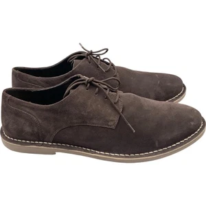 JACAMO LJ 377 Men's Brown Suede Derby Shoes UK 15 Wide Fit - Picture 1 of 20