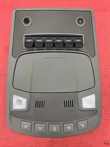 17-22 F250 F350 XLT GRAY OVERHEAD CONSOLE WITH UPFITTER SWITCHES # OHC46 - Picture 1 of 13