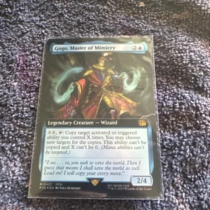 Gogo, Master of Mimicry #0437 Foil Extended Art - Picture 1 of 2