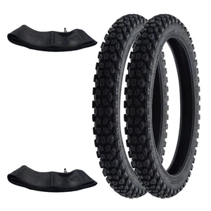 Enduro Motocross Reifen Schlauch Set 2x VeeRubber VRM022 2.75-17 (2 3/4 x17) 47R - Bild 1 von 4