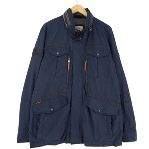 Camel Active Casual Jacket Men Explorer Adventure Blue Hb9 Size 54 - Picture 1 of 8