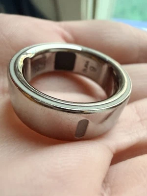 Oura Ring Gen 4 Size 9 Silver-Used - Image 1 of 4