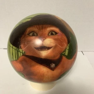 Dreamworks Gato con Botas Shrek Bola de Bolos Brunswick Viz-A-Ball 6 Lbs - Imagen 1 de 10