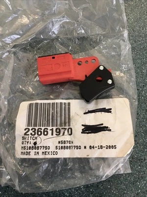 Milwaukee Tool 23-66-1970 OEM Switch for Sawzall 6507 6508 6517 6517-20 6518 - Image 1 of 4
