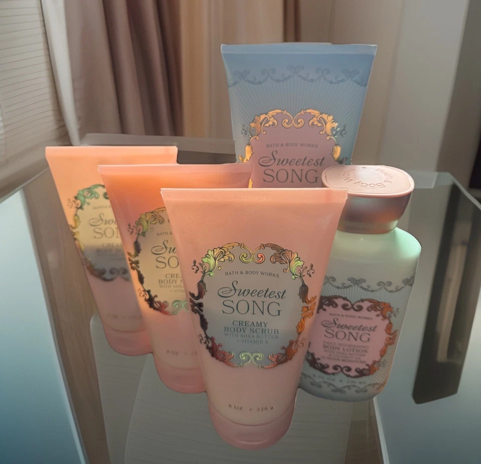 EOY SALE!! Bath & Body Sweetest Song 5 pc Gift Set - Ships Free - Image 1 of 3