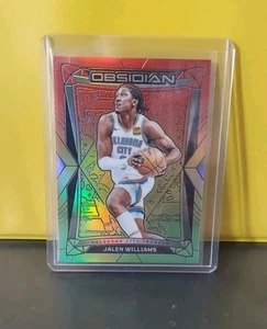 Grabado eléctrico Obsidian Jalen Williams 2023-24 Reggae Flood 71/75 No. 77 - Imagen 1 de 3