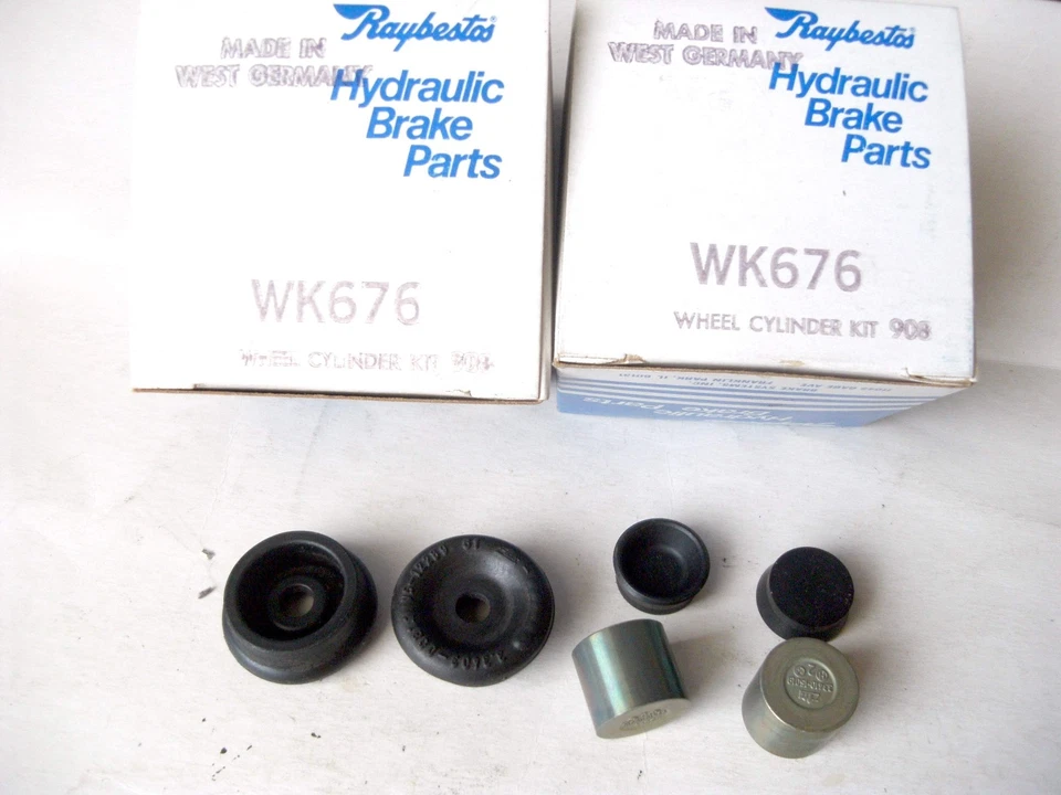 `2 - Kits de cilindro de rueda de freno de tambor Raybestos WK676 NUEVO DE STOCK para Opel GT Kadett Manta Foto 1 de 2
