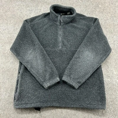 Pullover DE COLECCIÓN Eddie Bauer Para Hombre Pequeño Pullover Pila Profunda Vellón 1/2 Cremallera Años 90 Foto 1 de 4