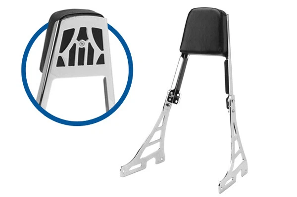 Respaldo Sissy Bar pasajero para Harley Davidson Sportster XL1200S 1996-2000 Foto 1 de 1