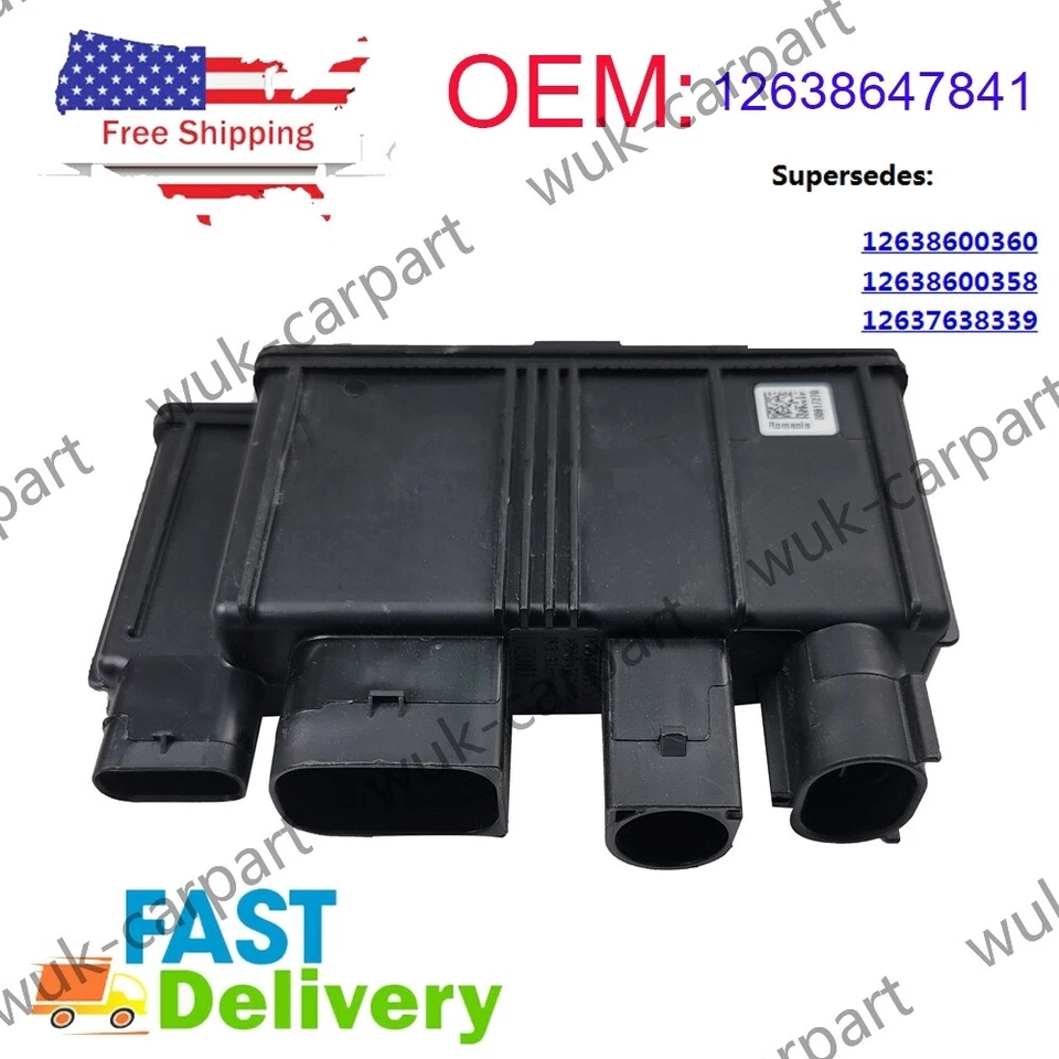 Nuevo para BMW X1 2016 2017 2018 2019 módulo de suministro integrado Z11 OEM 12638647841 Foto 1 de 4