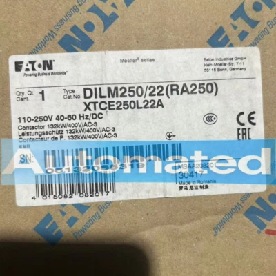 DILM250/22 (RA250) 1 PIEZA NUEVO EATON contactor de aire acondicionado DILM250/22 (RA250) Foto 1 de 3