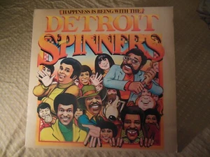1976 Detroit Spinners Vinyl Lp Atlantic K 50287 (SD 18181) Happiness is being wi - Imagen 1 de 7