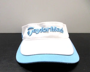 Taylormade Hat Cap Strap Back White Adjustable Golf Golfing Burner Visor Mens - Picture 1 of 8