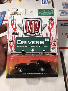 M2 Machines Auto Drivers 1970 Ford Mustang Mach 1 New 2009 Please Read (51) - Picture 1 of 8