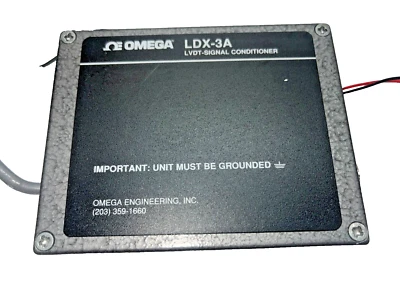 Omega LDX-3A LVDT Signal Conditioner Transducer - Image 1 of 2