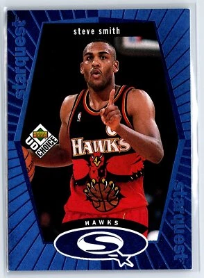 1998-99 UD Choice StarQuest Blue #SQ1 Steve Smith - Image 1 of 2