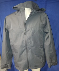 Swiss Tech Mens Full Zip Up Jacket Coat Size Large RN#52469 Raingear Hood - Picture 1 of 4
