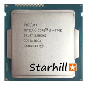Intel i7-4770K / i7-4770 Quad Core LGA 1150 Desktop CPU Processor [STARHILL] - Picture 1 of 3