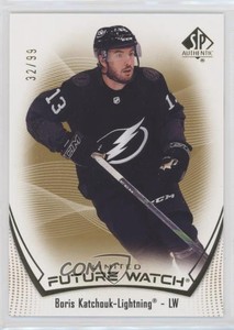 2021-22 SP Authentic Future Watch Limited Gold /99 Boris Katchouk #154 Rookie RC