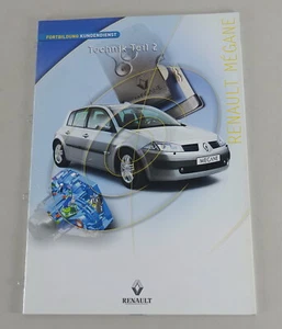 Schulungsunterlage / Técnica Info Renault Megane De 02/2003 - Imagen 1 de 1
